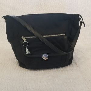 Rare Kipling Nylon Hobo/Crossbody Bag with…